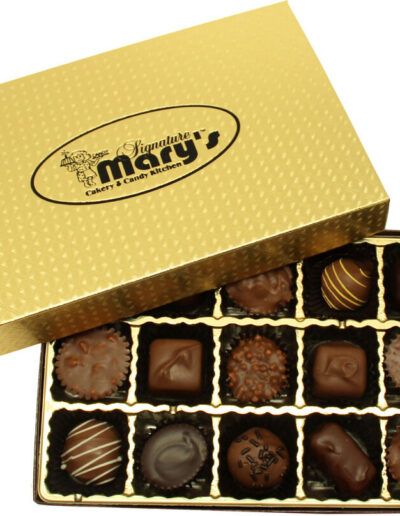 Box of 15 handmade chocolates