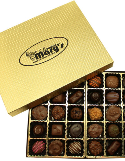 Box of 30 handmade chocolates
