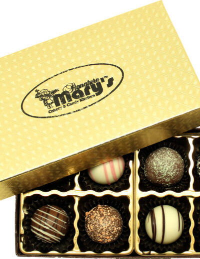 Box of 8 handmade truffles