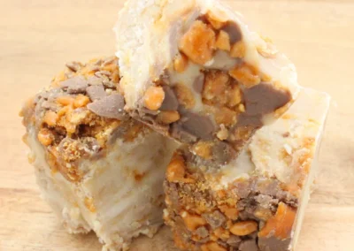 Butterfinger fudge homemade candy