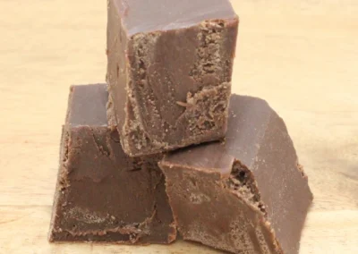 Chocolate raspberry fudge homemade candy