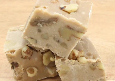 Maple walnut fudge homemade candy
